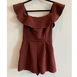 Urban Outfitter Off the Shoulder Romper